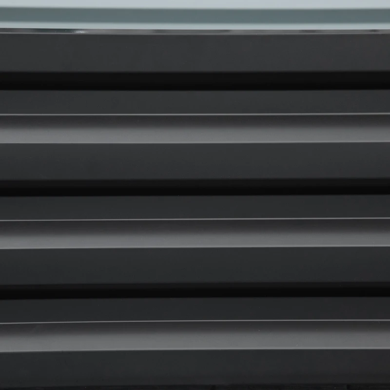 Outsunny Galvanized Raised Garden Bed, 4' x 2' x 1' Metal Planter Box, for Growing Vegetables, Flowers, Herbs, Succulents, Gray