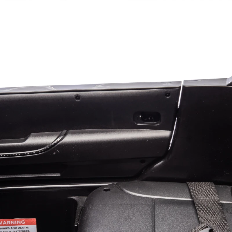 24V Licensed Lexus LX600 2-Seater Kids Ride On Car with Parent Control, Bluetooth, MP3, and Speeds 1.86-3.11 MPH, for Ages 3-7, Black