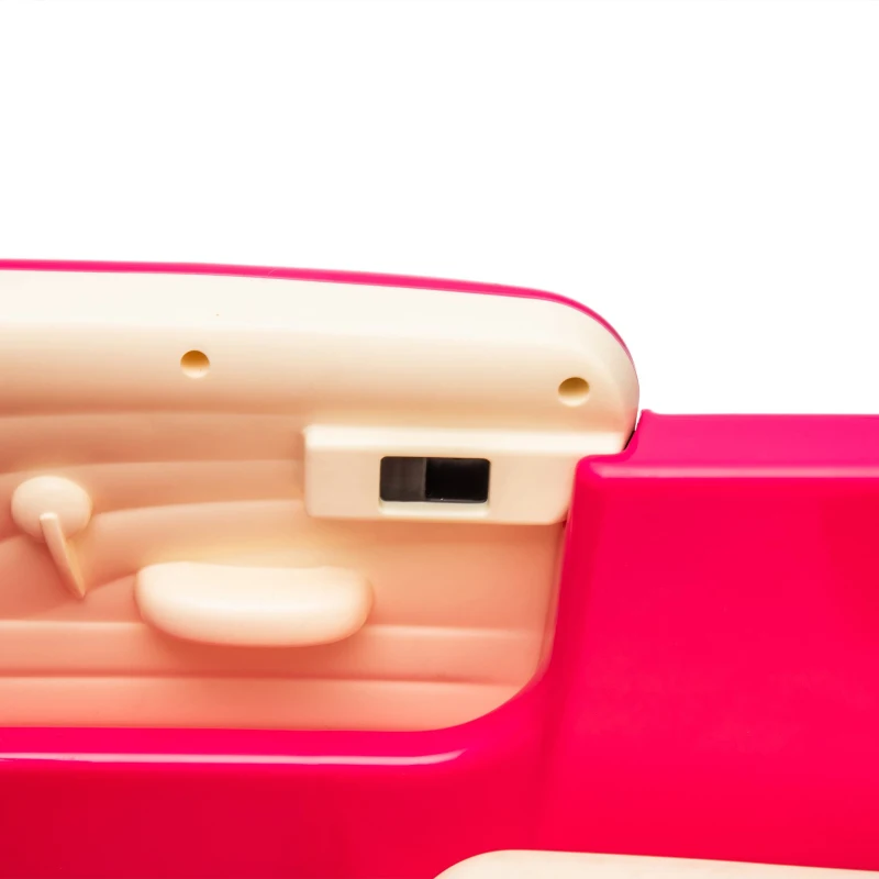 12V Vintage Kids Ride On Truck Car with Parental Control, Licensed Chevrolet 3100 Pickup with 3-Speed, LED Lights, Bluetooth, for Ages 3+, Pink