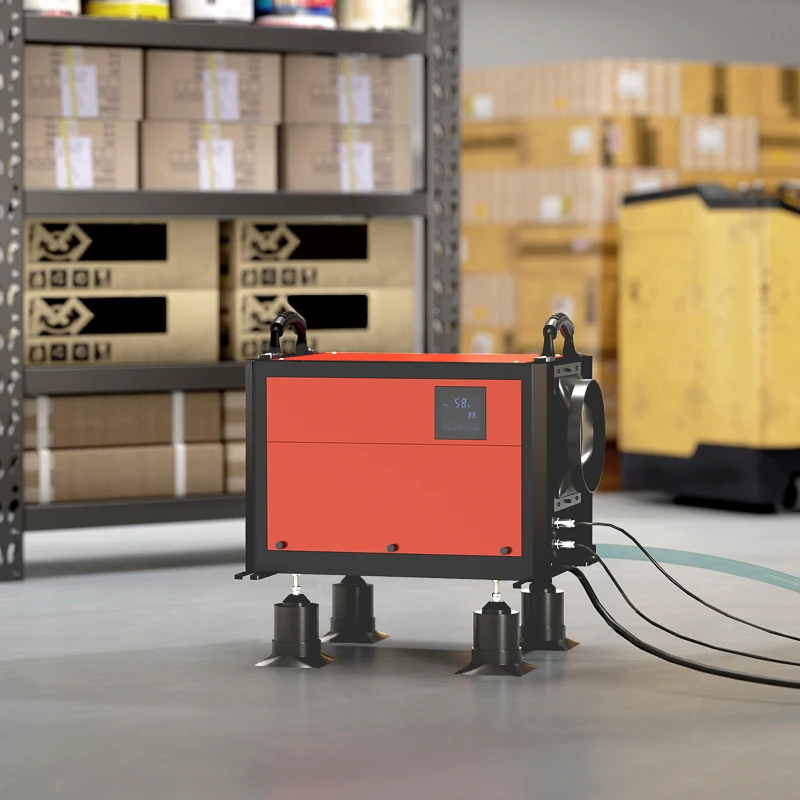 DURHAND 110 Pints Crawl Space Dehumidifier with Drain Hose, for Commercial, Industrial Dehumidifier for Basement, Warehouse