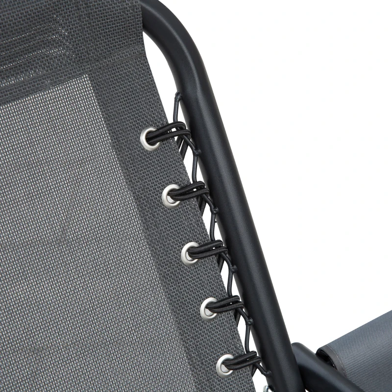 Outsunny 2 Person Covered Porch Swing Patio Swing with Pivot Storage Table, Cup Holder, & Adjustable Overhead Canopy, Grey