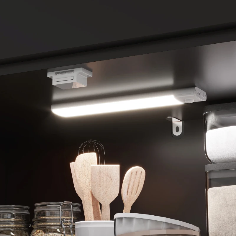 HOMCOM 71" Kitchen Pantry Cabinet with LED Lights, 6 Door Shelves, a Drawer and 4 Adjustable Shelves, Black