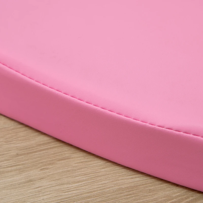 Qaba 6-Piece Soft Play for 12-36 Months Toddlers to Climb, Crawl, Slide, Red, Pink