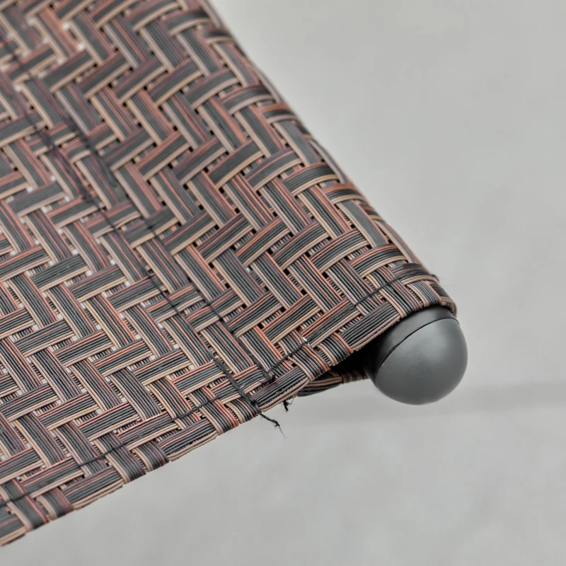 Outsunny Zero Gravity Rocking Lounge Chair, Patio Rocker w/ Removable Pillow, Recliner Seat for Indoor & Outdoor, Breathable Texteline, Brown