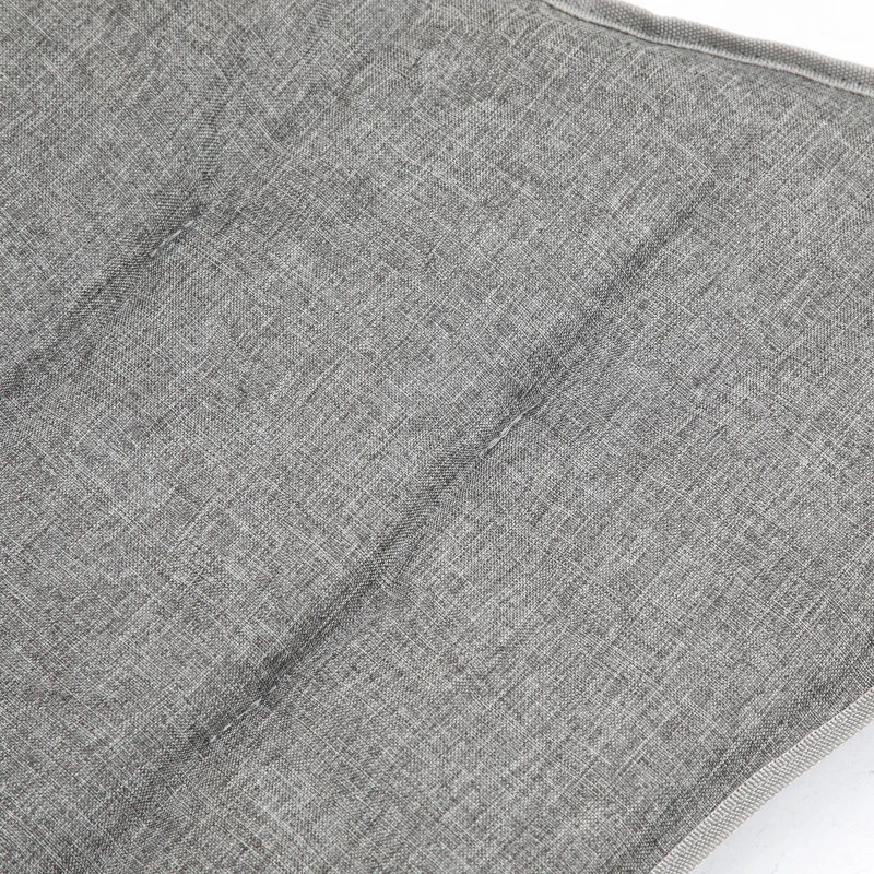 Outsunny Folding Camping Chair, Oversized Padded Lawn Chair w/ Steel Frame for Outdoor, Beach, Picnic, Hiking, Travel, Light Grey