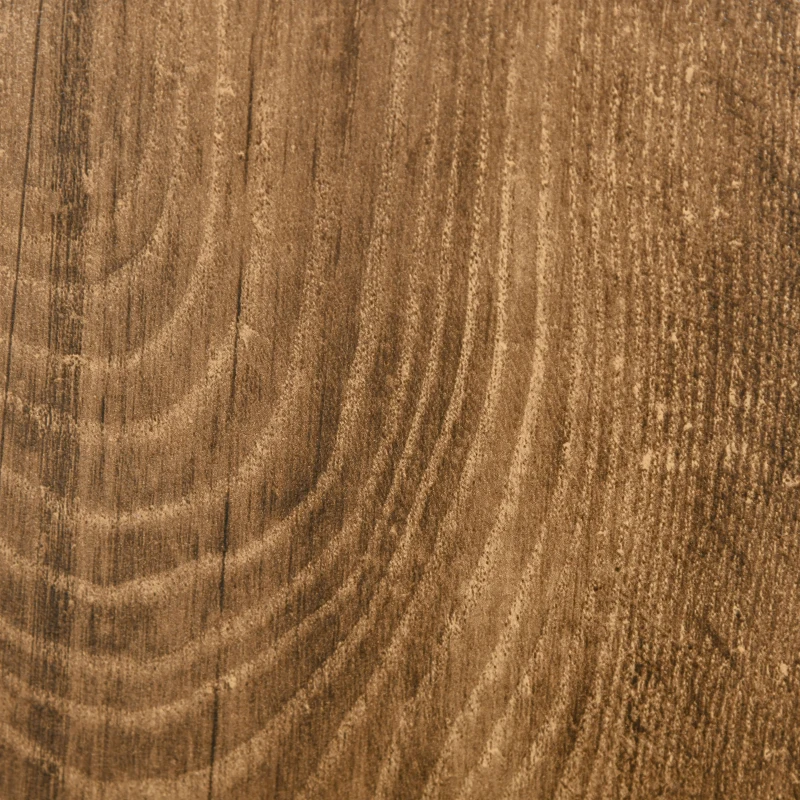 HOMCOM Lateral Filing Cabinet, Mobile File Cabinet Printer Stand Home Office Organizer with Wheels, Rustic Brown