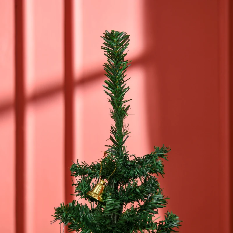 HOMCOM 4.9ft Green Christmas Tree Artificial Xmas Holidays Party with Decoration Ornament