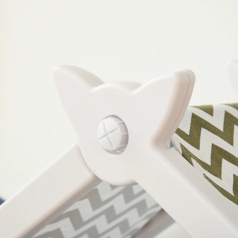 Qaba Kids Toy Organizer and Storage Book Shelf with shelves, storage cabinets, storage boxes, and storage baskets, Blue