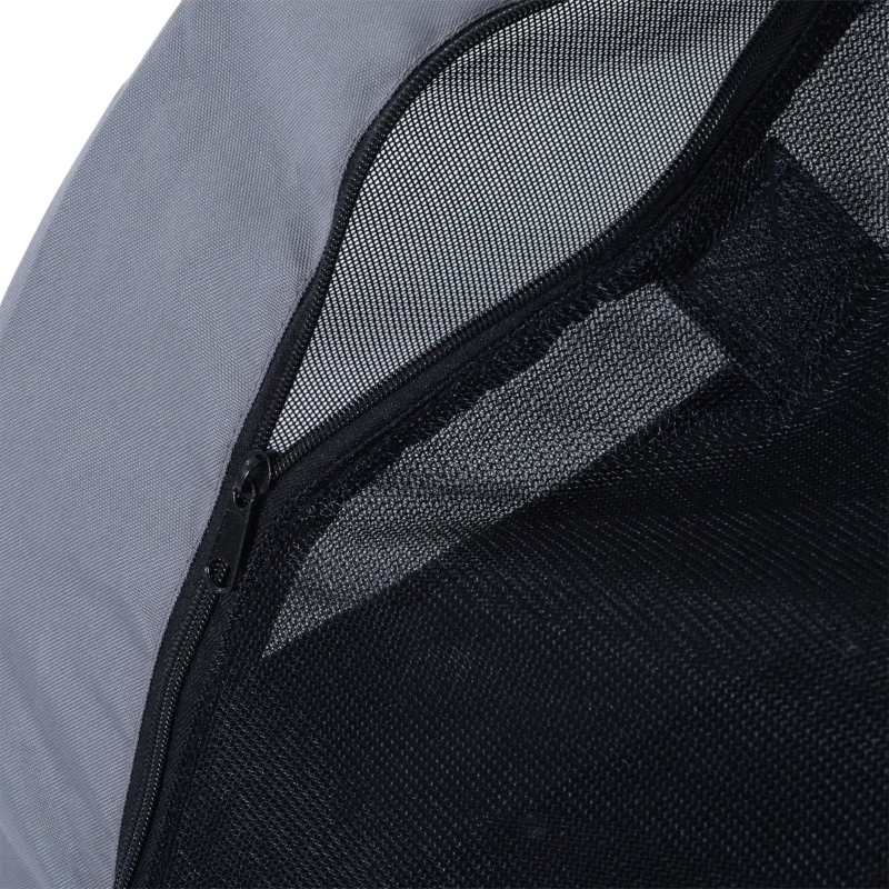 Aosom Dog Bike Trailer, Pet Cart, Bicycle Wagon, Travel Cargo, Carrier Attachment with Hitch, Foldable for Travelling, Grey