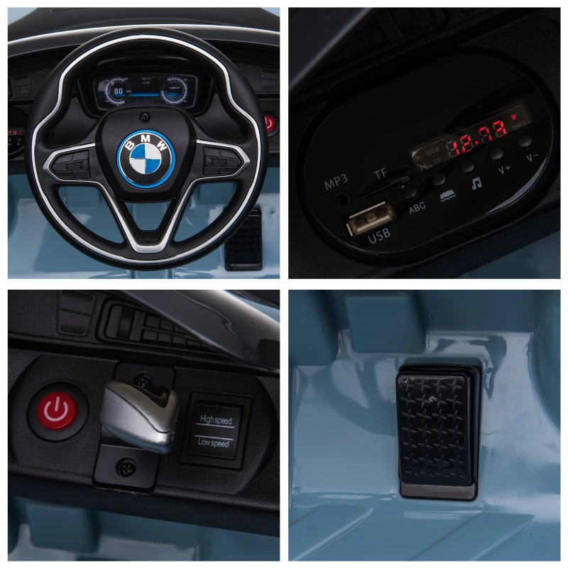Aosom 6V Kids Electric Ride On Car BMW Coupe for 3-8 Years Old