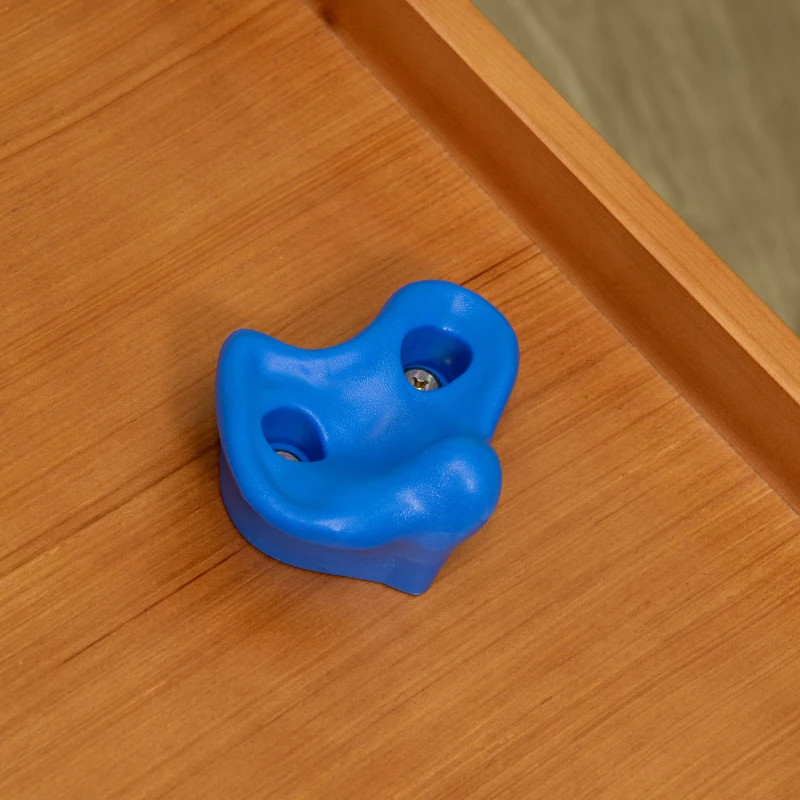 Qaba 6-in-1 Kids Indoor Playground Jungle Gym with Slide, Climbing Wall, Rope Climber, Monkey Bars, Swing, Ladder, Toddler Climbing Toys for 3-10 Years Old