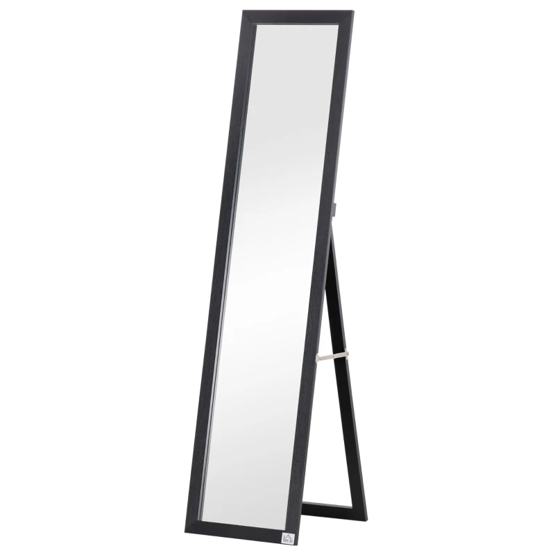 HOMCOM Full Length Mirror for Bedroom, Free Standing Dressing Mirror, Wall Mirror for Living Room, 15" x 61"