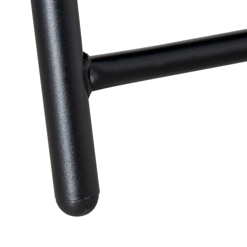 Outsunny Foldable Lounge Chair, Fabric Upholstered Recliner, Outdoor Lounger with Armrest, Metal Frame for Backyard, Grey