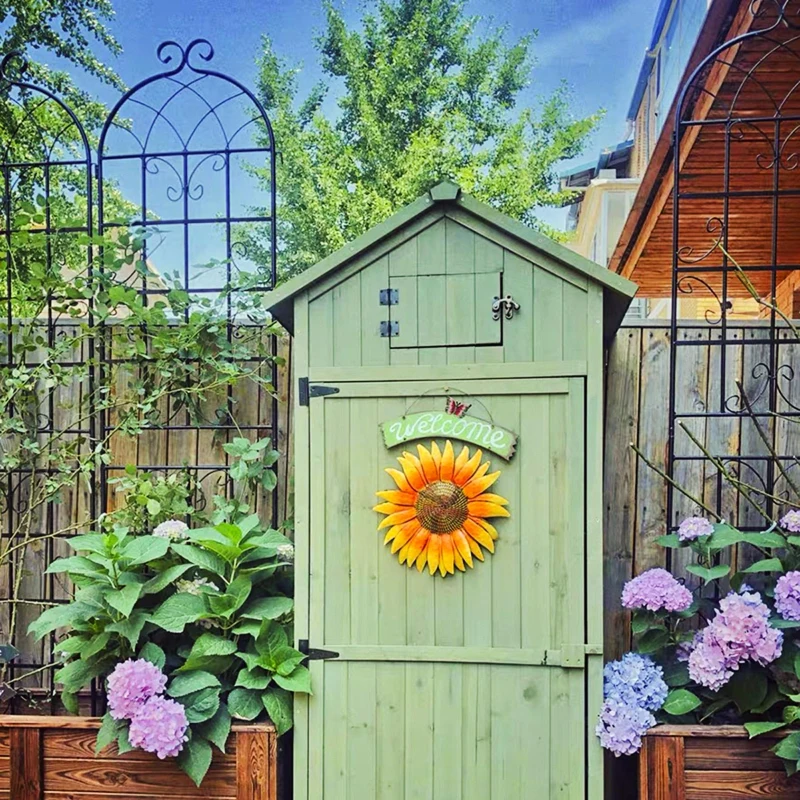 4 Pack Metal Garden Trellis with Galvanized Tube, Easy Assembly, Rustproof Climbing Plant Support, 80" L x 87" H, Black