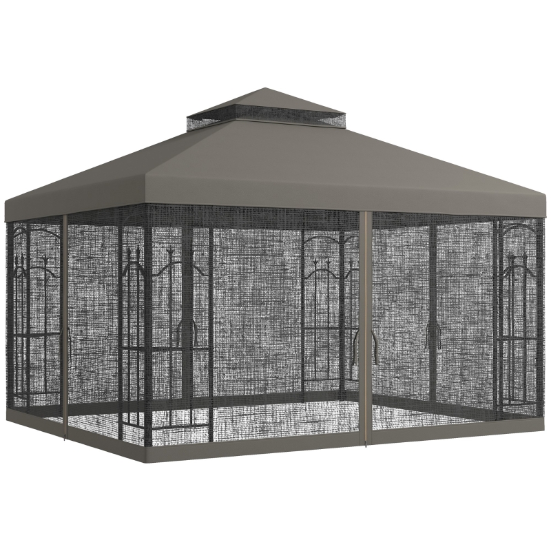 Amazon.com : [New-Gen] Outdoor Patio Gazebo, 10x12, with