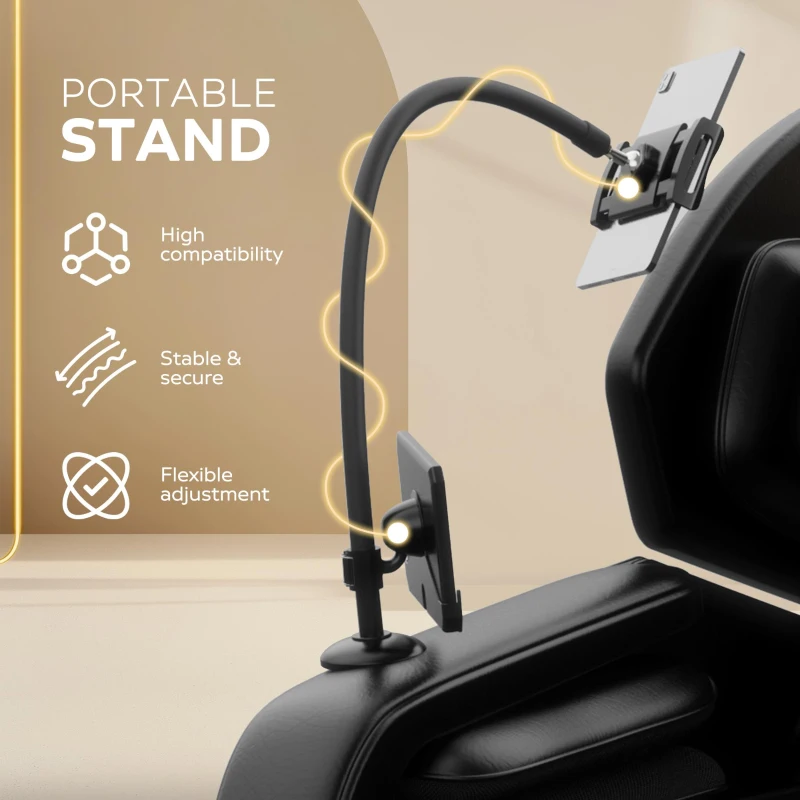 Massage Chair with Zero Gravity Reclining Feature, Full Body Air Pressure, Heating Functions, Bluetooth Audio, 51" L x 28" W x 40" H, Black