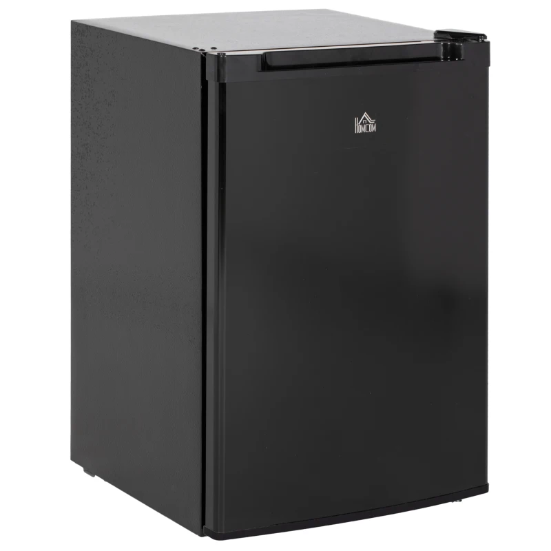HOMCOM Upright Freezer, 3 Cu Ft Small Freezer with Reversible Single Door, Adjustable Thermostat for Home, Apartment, Black