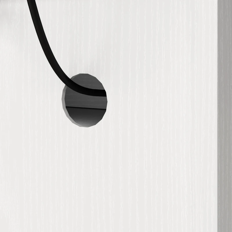 HOMCOM 55" Buffet Cabinet, Farmhouse Sideboard with 1.2" Thick Top, 4 Barn Doors, 2 Drawers and 2 Adjustable Shelves, White