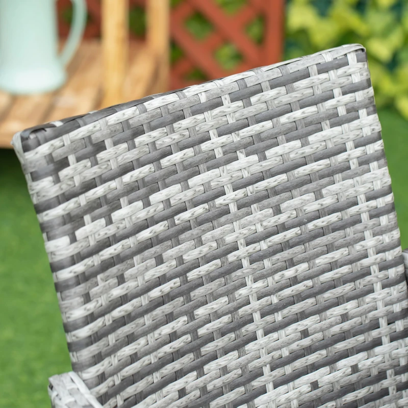 Outsunny Garden Dining Set with Cushions