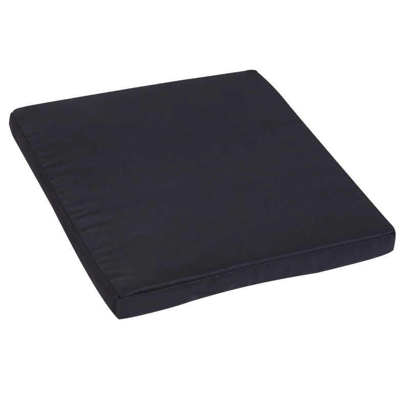 Outsunny 3 Pieces Wicker Patio Furniture Set, Rattan Bistro Set with Glass Top Coffee Table and Cushions, Outdoor Conversation Set for Garden, Porch, Balcony, Black