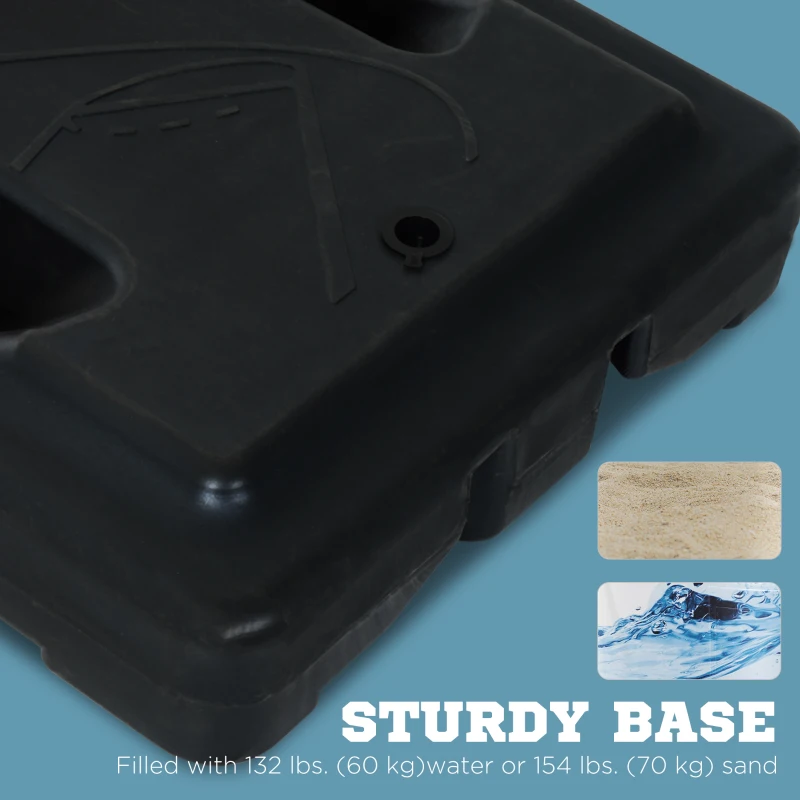 Soozier 6.9-8.5FT Basketball Hoop, Outdoor Adjustable Basketball Goal with Shatterproof Backboard, Built-in Wheels, for Youth, Adults, Indoor, Outdoor