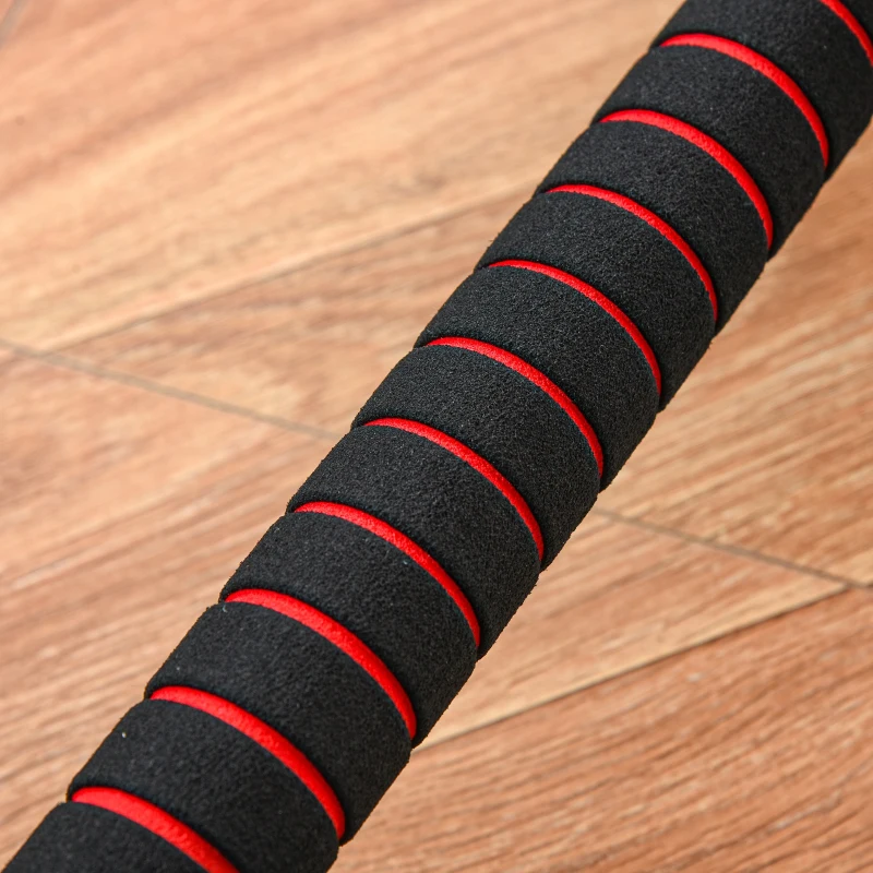 Soozier 33lbs 2-in-1 Adjustable Dumbbells Weight Set, Dumbbell Hand Weights Barbell for Body Fitness, Lifting Training for Home, Office, Gym, Black and Red