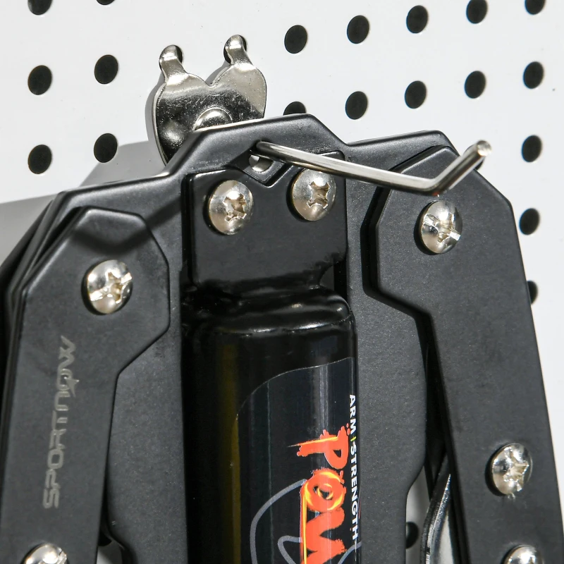 Soozier Twister Arm Trainer, Adjustable 22- 440lbs Hydraulic Power Exerciser, Home Chest Press Machine, Strength Training Fitness Equipment for Arm, Chest, Bicep, Abdomen, Shoulder