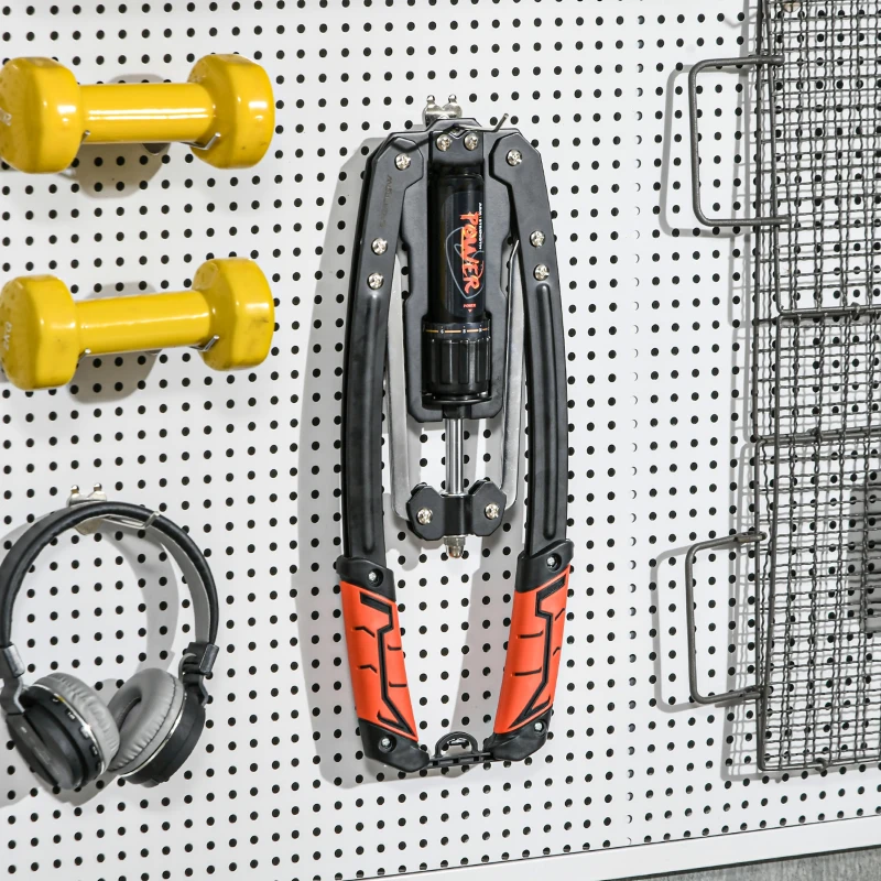 Soozier Twister Arm Trainer, Adjustable 22- 440lbs Hydraulic Power Exerciser, Home Chest Press Machine, Strength Training Fitness Equipment for Arm, Chest, Bicep, Abdomen, Shoulder