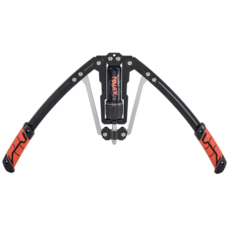 Soozier Twister Arm Trainer, Adjustable 22- 440lbs Hydraulic Power Exerciser, Home Chest Press Machine, Strength Training Fitness Equipment for Arm, Chest, Bicep, Abdomen, Shoulder