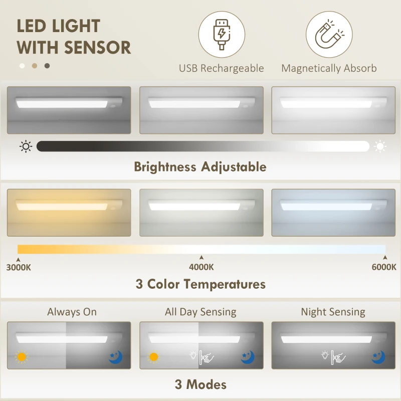 HOMCOM 71" Kitchen Pantry Cabinet with LED Lights, 6 Spice Racks, a Drawer and 4 Adjustable Shelves, White