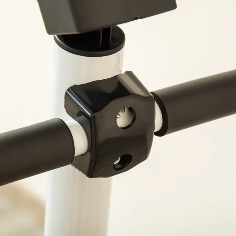 Soozier Twist Stepper Exercise Machine with Adjustable Resistance, LCD Screen - White & Green