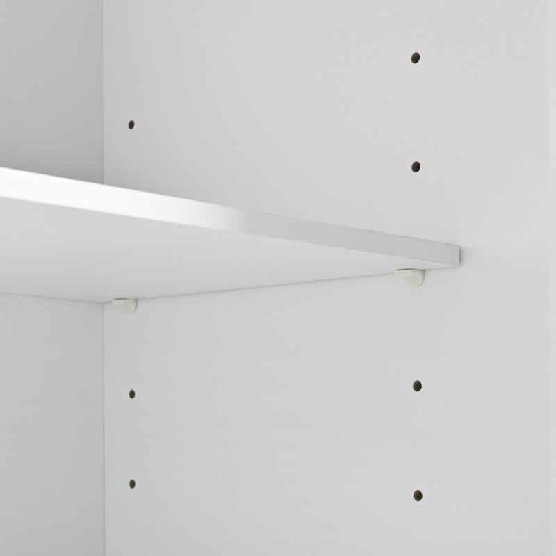 Kitchen Island Cart with 3-Tier Pull-Out Cabinet Organizer, Drop Leaf, Adjustable Shelves, Rolling Cart with Towel Rack, 46" L x 29.5" W x 37" H, White