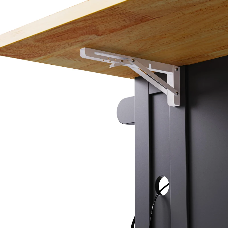 Kitchen Island with Internal Rack, Drop Leaf, Power Outlet, Rolling Cart with Adjustable Shelves and Drawers, 50" L x 29.5" W x 36.5" H, Black