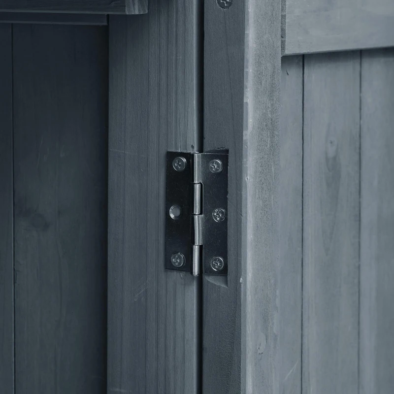 Outdoor Kitchen Island with Raised Shelf, Storage Cabinet, Stainless Steel Top, Rolling Grill Cart with Adjustable Shelves, Spice Rack, Grey+Blue