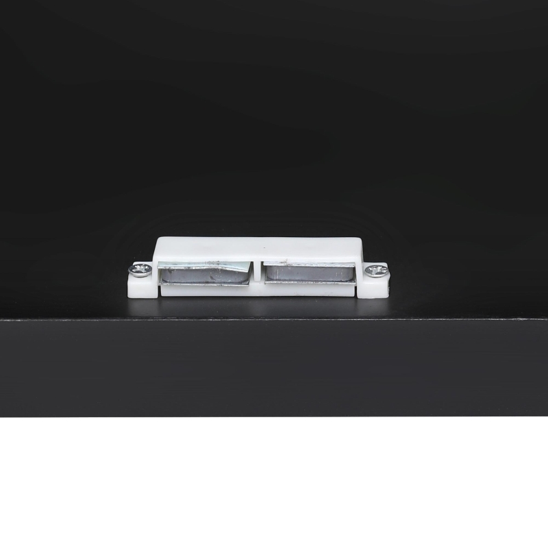 Kitchen Island with Drop Leaf and Power Outlet, Rolling Kitchen Cart on Wheels with 4 Doors, 5 Deep Drawers, Adjustable Shelves, Towel Rack, Black