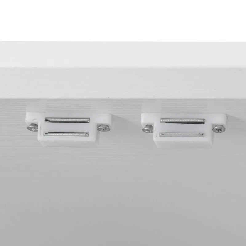 Farmhouse Kitchen Pantry Cabinet with Embossed Texture, 2 Drawers, 8 Door Shelves, Adjustable Shelves, Anti-Tip Kit, 30.5" L x 16" W x 71" H, White