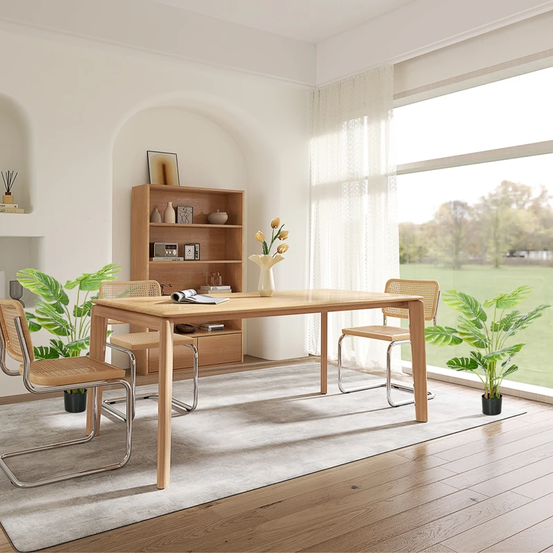 HOMCOM Set of 2 4ft Artificial Tree Monstera Deliciosa, Indoor Fake Tropical Palm with Pot, for Home Decor