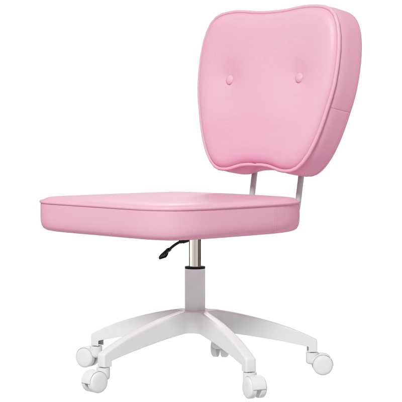 DAINICHI 】FW-259NE(R) PINK Vinsetto Vanity Office Chair, PU