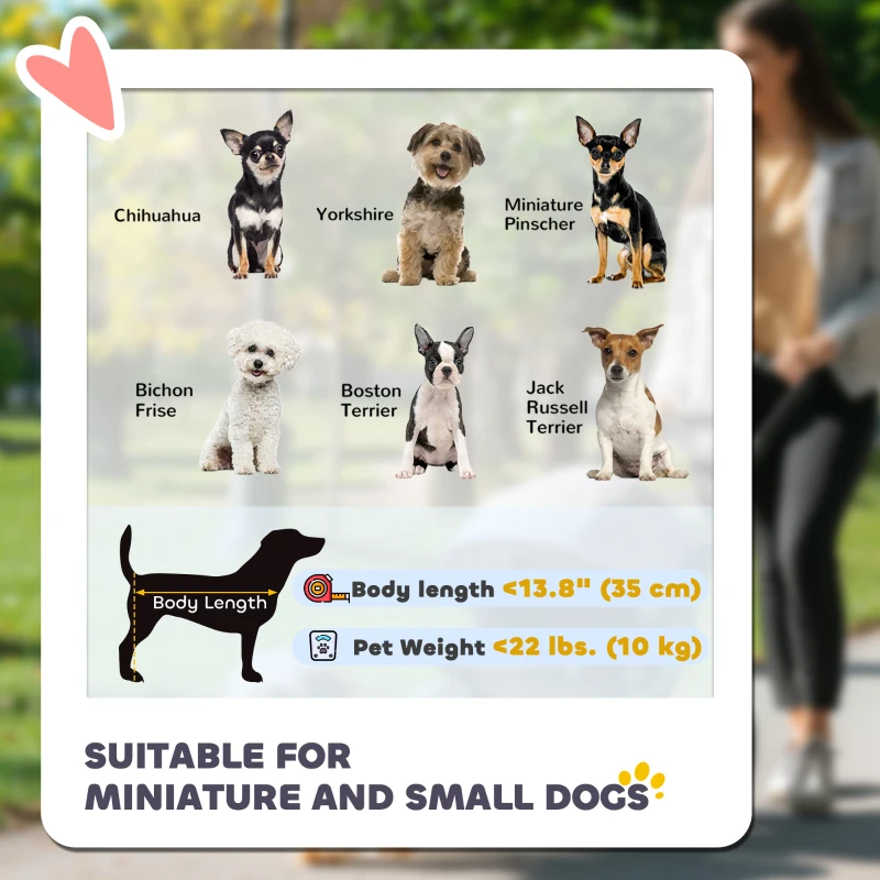 PawHut Dog Stroller, One-click Folding Pet Stroller with Cup Holder, 4 Wheels Travel Carrier w/ Brakes, 360° Swiveling Front Wheels, Storage Basket, for XS/Small Dogs Cats, Grey