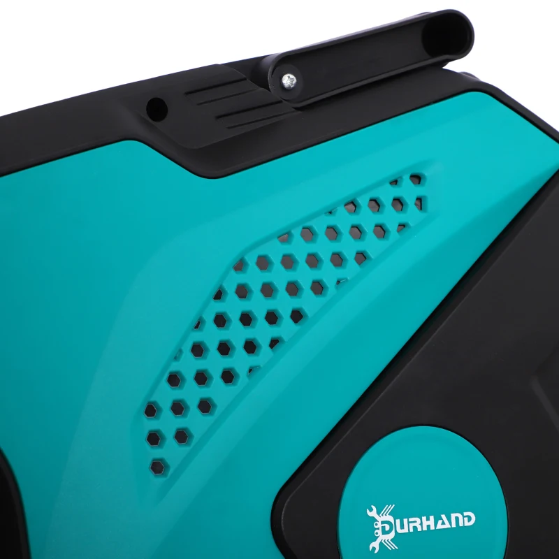 Outsunny Retractable Garden Hose Reel 1/2" x 49 ft Wall Mounted with Automatic Rewind, 180° Swivel Bracket, Any Length Lock, 7 Pattern Hose Nozzle