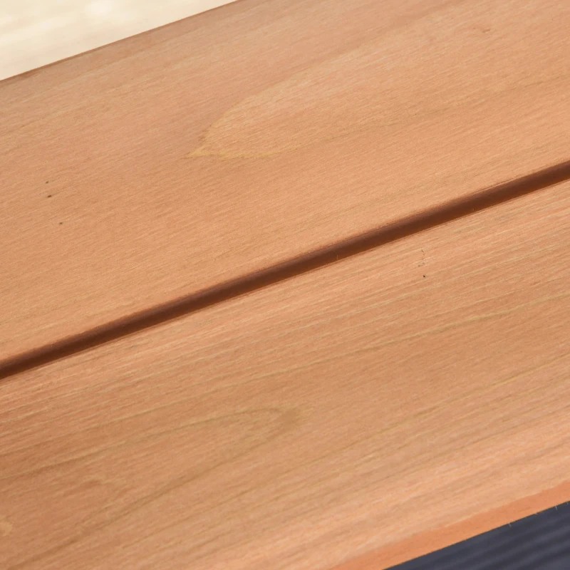 Outsunny Kids 3 in 1 Sand and Water Table, Wooden Outdoor Convertible Picnic Table with Umbrella and Storage Inside, Bench Backyard Furniture for Garden, Patio, or Balcony