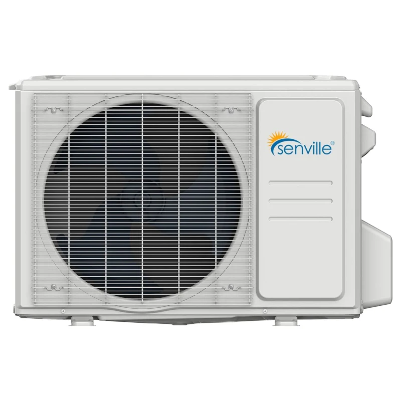 Senville LETO Series 18000 BTU Mini Split Air Conditioner Heat Pump, Alexa Enabled, Installation Kit, Remote Control, AHRI Certified, White