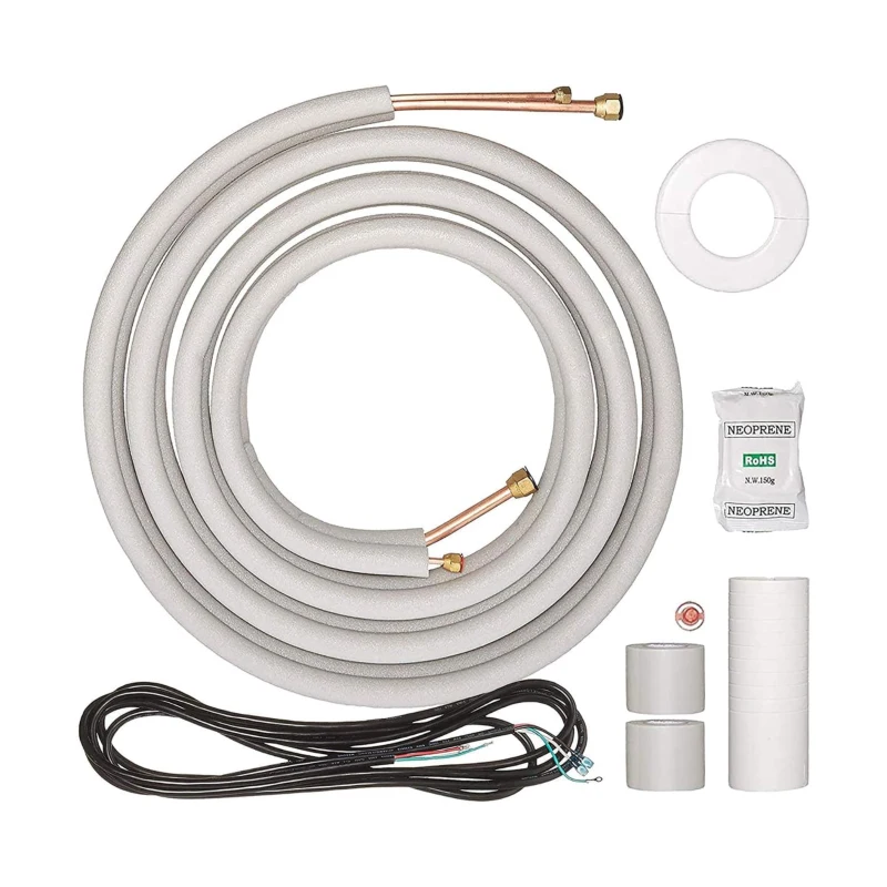 Senville 48000 BTU Five Zone Mini Split Air Conditioner Heat Pump with DC Inverter, Quiet Operation, ETL Intertek and AHRI Certified, White