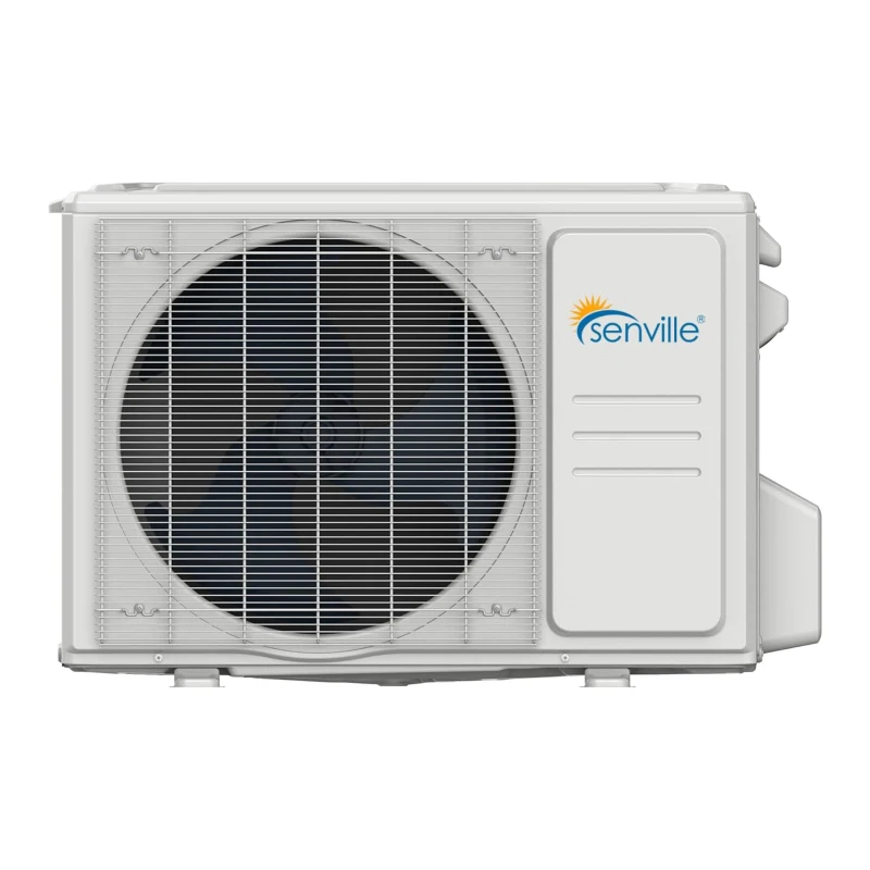 Senville LETO Series 12000 BTU Mini Split Air Conditioner Heat Pump, AHRI Certified, Alexa Enabled, 4-in-1 System with Installation Kit, White