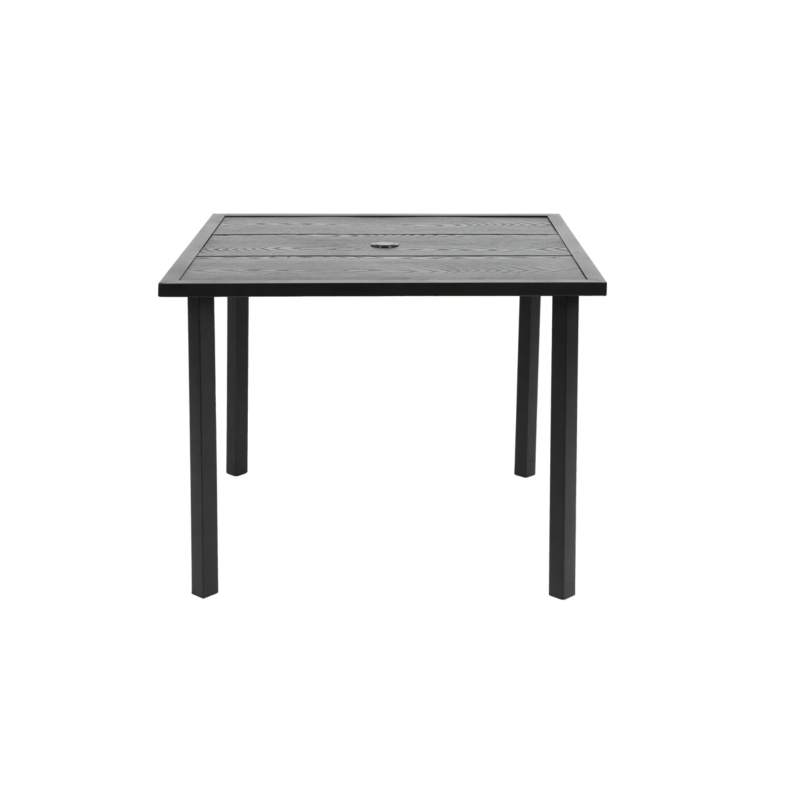 5-Piece Patio Dining Set with 4 Swivel Rocker Chairs, 1 Steel Table, Removable Cushions, Wicker Furniture Set for Garden, Backyard, Brown+Gray