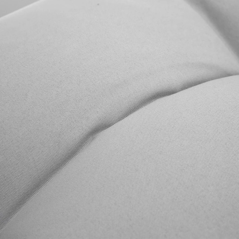 3-Piece Outdoor Rocking Rattan Chair Set with Steel Frame, Durable and Easy to Move, Includes Table, 29" L x 25.5" W x 31" H, Gray