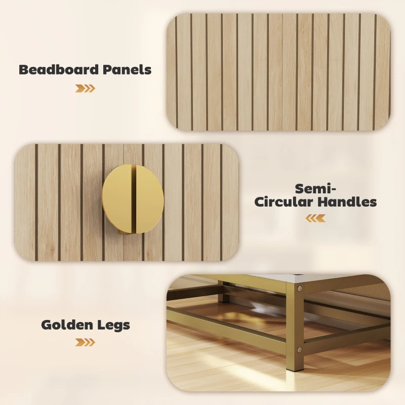 HOMCOM 47" Kitchen Pantry Cabinet, Freestanding Kitchen Storage Cabinet with 12 Door Shelves and Adjustable Shelves, White