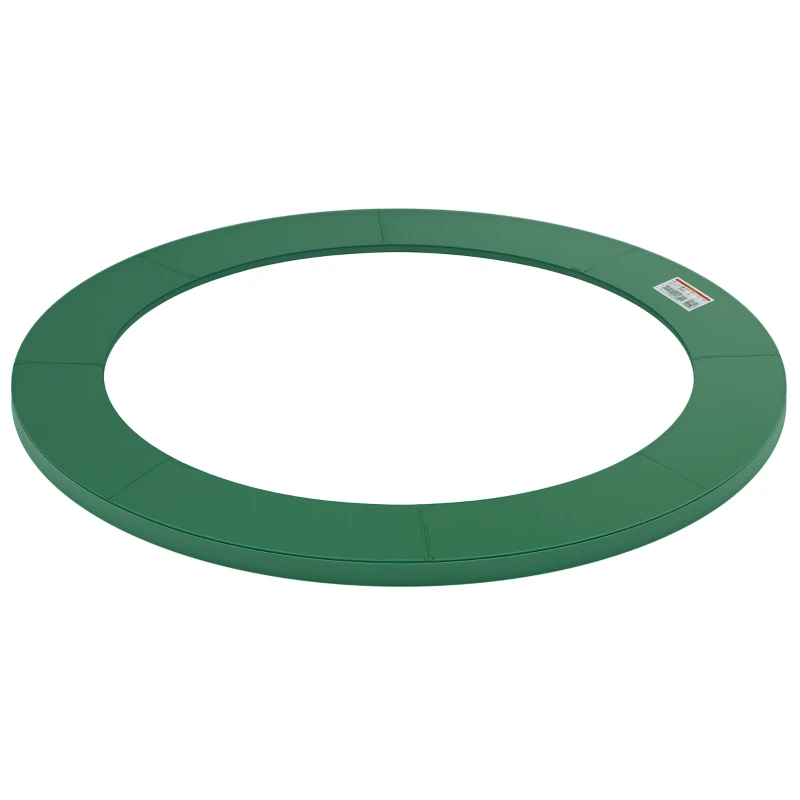 HOMCOM Φ10ft Trampoline Replacement Safety Pad Trampoline Pad Waterproof Spring Cover Green