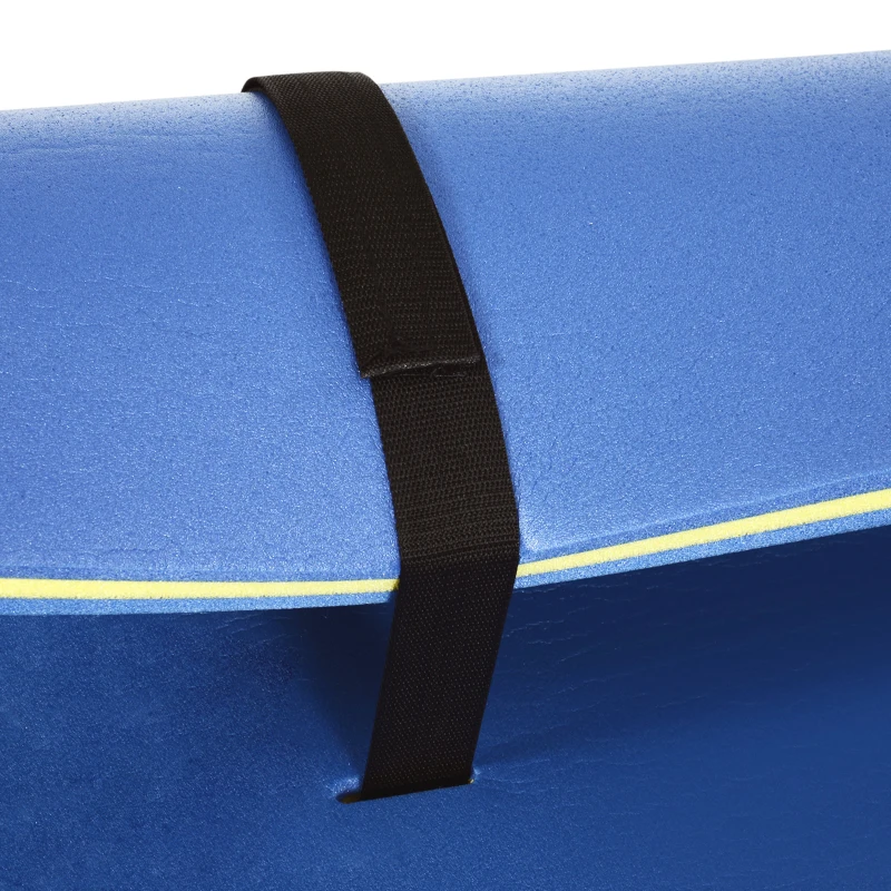 Soozier 6.5' x 2' Roll-Up Pool Float Pad Water Floating Mat for Lake, Ocean, Pool Playing, Relaxing & Recreation, Blue