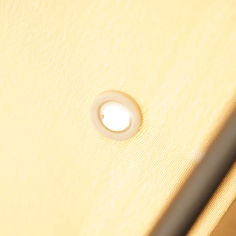 Outsunny 10' x 12' Soft-top Large Gazebo Canopy Tent with Double Canopy Roof Eaves, Mesh Netting Sidewalls, Steel Frame, Beige